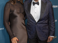 Ilfenesh Hadera and Forest Whitaker attend the 2024 Faces Of Hope Gala at Gotham Hall in New York, New York, USA, on September 27, 2024. (