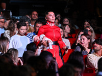 Serena Brancale performs during the ''Baccala on Tour'' concert at the Auditorium Parco della Musica in Rome, Italy, on September 27, 2024....