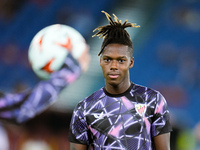 Nico Williams of Athletic Club looks on during the UEFA Europa League 2024/25 League Phase MD1 match between AS Roma and Athletic Club at St...