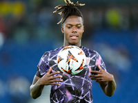 Nico Williams of Athletic Club looks on during the UEFA Europa League 2024/25 League Phase MD1 match between AS Roma and Athletic Club at St...