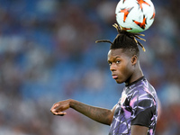 Nico Williams of Athletic Club looks on during the UEFA Europa League 2024/25 League Phase MD1 match between AS Roma and Athletic Club at St...