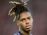 Nico Williams of Athletic Club looks on during the UEFA Europa League 2024/25 League Phase MD1 match between AS Roma and Athletic Club at St...