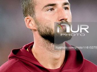 Bryan Cristante of AS Roma during the UEFA Europa League 2024/25 League Phase MD1 match between AS Roma and Athletic Club at Stadio Olimpico...