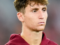 Tommaso Baldanzi of AS Roma looks on during the UEFA Europa League 2024/25 League Phase MD1 match between AS Roma and Athletic Club at Stadi...