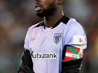 Inaki Williams of Athletic Club looks on during the UEFA Europa League 2024/25 League Phase MD1 match between AS Roma and Athletic Club at S...