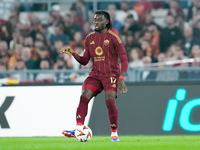 Manu Kone' of AS Roma during the UEFA Europa League 2024/25 League Phase MD1 match between AS Roma and Athletic Club at Stadio Olimpico on S...