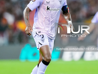 Inaki Williams of Athletic Club during the UEFA Europa League 2024/25 League Phase MD1 match between AS Roma and Athletic Club at Stadio Oli...