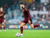 Mario Hermoso of AS Roma during the UEFA Europa League 2024/25 League Phase MD1 match between AS Roma and Athletic Club at Stadio Olimpico o...