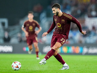 Mario Hermoso of AS Roma during the UEFA Europa League 2024/25 League Phase MD1 match between AS Roma and Athletic Club at Stadio Olimpico o...