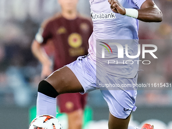 Alvaro Djalo' of Athletic Club during the UEFA Europa League 2024/25 League Phase MD1 match between AS Roma and Athletic Club at Stadio Olim...