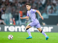 Inigo Ruiz de Galarreta of Athletic Club during the UEFA Europa League 2024/25 League Phase MD1 match between AS Roma and Athletic Club at S...