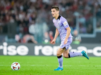 Inigo Ruiz de Galarreta of Athletic Club during the UEFA Europa League 2024/25 League Phase MD1 match between AS Roma and Athletic Club at S...