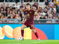 Gianluca Mancini of AS Roma during the UEFA Europa League 2024/25 League Phase MD1 match between AS Roma and Athletic Club at Stadio Olimpic...