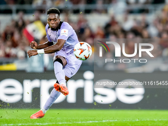 Alvaro Djalo' of Athletic Club during the UEFA Europa League 2024/25 League Phase MD1 match between AS Roma and Athletic Club at Stadio Olim...