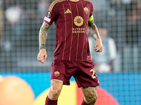 Gianluca Mancini of AS Roma during the UEFA Europa League 2024/25 League Phase MD1 match between AS Roma and Athletic Club at Stadio Olimpic...