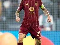 Gianluca Mancini of AS Roma during the UEFA Europa League 2024/25 League Phase MD1 match between AS Roma and Athletic Club at Stadio Olimpic...