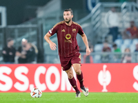 Bryan Cristante of AS Roma during the UEFA Europa League 2024/25 League Phase MD1 match between AS Roma and Athletic Club at Stadio Olimpico...