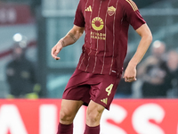 Bryan Cristante of AS Roma during the UEFA Europa League 2024/25 League Phase MD1 match between AS Roma and Athletic Club at Stadio Olimpico...