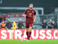 Bryan Cristante of AS Roma during the UEFA Europa League 2024/25 League Phase MD1 match between AS Roma and Athletic Club at Stadio Olimpico...