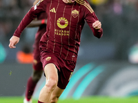 Matias Soule' of AS Roma during the UEFA Europa League 2024/25 League Phase MD1 match between AS Roma and Athletic Club at Stadio Olimpico o...