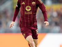 Matias Soule' of AS Roma during the UEFA Europa League 2024/25 League Phase MD1 match between AS Roma and Athletic Club at Stadio Olimpico o...