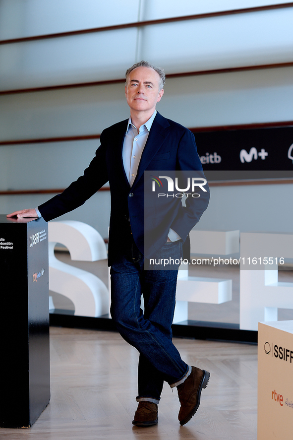 John Crowley attends the photocall for ''We Live in the Time'' during the 72nd San Sebastian International Film Festival in San Sebastian, S...