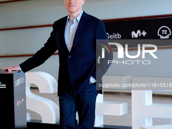 John Crowley attends the photocall for ''We Live in the Time'' during the 72nd San Sebastian International Film Festival in San Sebastian, S...