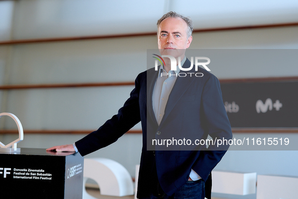 John Crowley attends the photocall for ''We Live in the Time'' during the 72nd San Sebastian International Film Festival in San Sebastian, S...