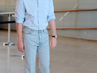 Andrew Garfield attends the photocall for ''We Live in the Time'' during the 72nd San Sebastian International Film Festival in San Sebastian...