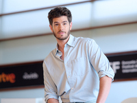 Andrew Garfield attends the photocall for ''We Live in the Time'' during the 72nd San Sebastian International Film Festival in San Sebastian...