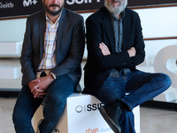 Aitor Arregi and Jon Garano attend the Photocall Marco during the 72nd San Sebastian International Film Festival in San Sebastian, Spain, on...