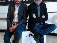 Aitor Arregi and Jon Garano attend the Photocall Marco during the 72nd San Sebastian International Film Festival in San Sebastian, Spain, on...