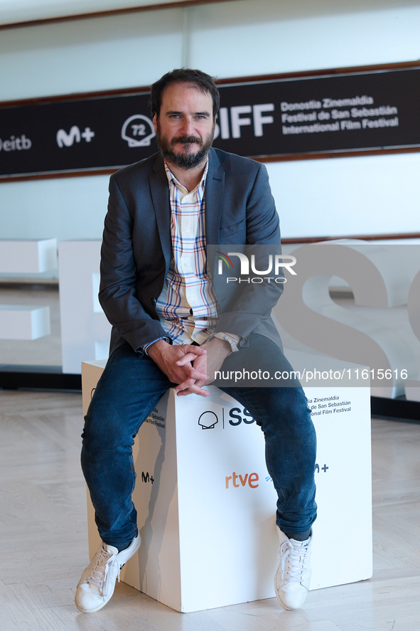 Aitor Arregi attends the Photocall Marco during the 72nd San Sebastian International Film Festival in San Sebastian, Spain, on September 28,...