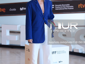 Nathalie Pozas attends the Photocall Marco during the 72nd San Sebastian International Film Festival in San Sebastian, Spain, on September 2...