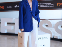 Nathalie Pozas attends the Photocall Marco during the 72nd San Sebastian International Film Festival in San Sebastian, Spain, on September 2...