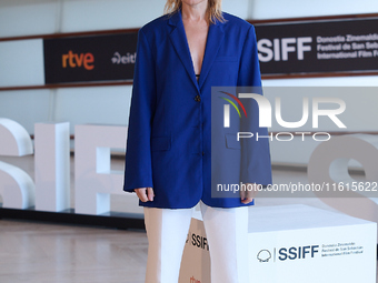 Nathalie Pozas attends the Photocall Marco during the 72nd San Sebastian International Film Festival in San Sebastian, Spain, on September 2...