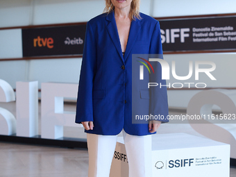 Nathalie Pozas attends the Photocall Marco during the 72nd San Sebastian International Film Festival in San Sebastian, Spain, on September 2...