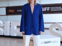 Nathalie Pozas attends the Photocall Marco during the 72nd San Sebastian International Film Festival in San Sebastian, Spain, on September 2...