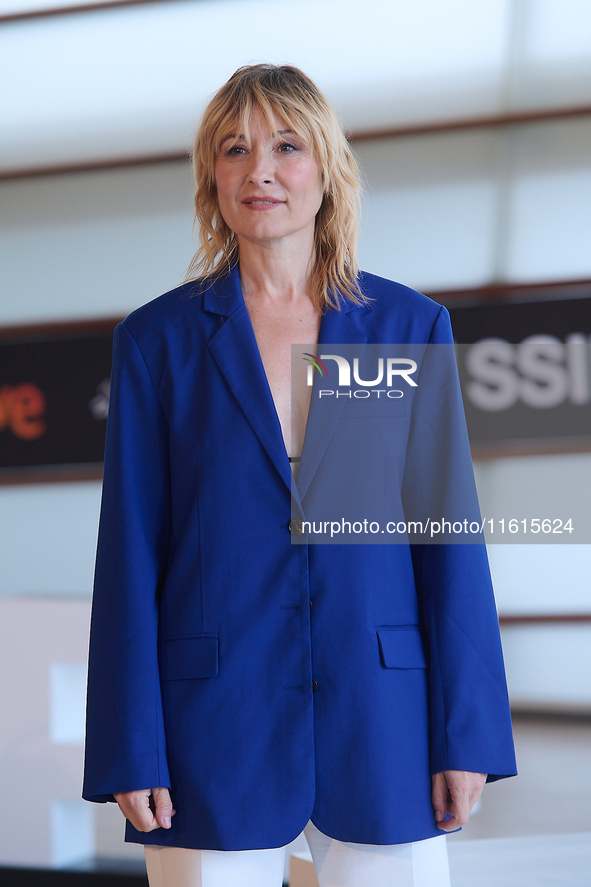 Nathalie Pozas attends the Photocall Marco during the 72nd San Sebastian International Film Festival in San Sebastian, Spain, on September 2...