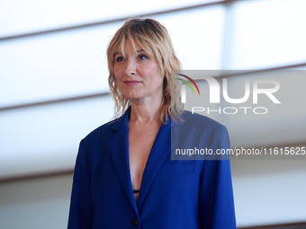 Nathalie Pozas attends the Photocall Marco during the 72nd San Sebastian International Film Festival in San Sebastian, Spain, on September 2...