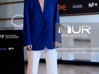 Nathalie Pozas attends the Photocall Marco during the 72nd San Sebastian International Film Festival in San Sebastian, Spain, on September 2...