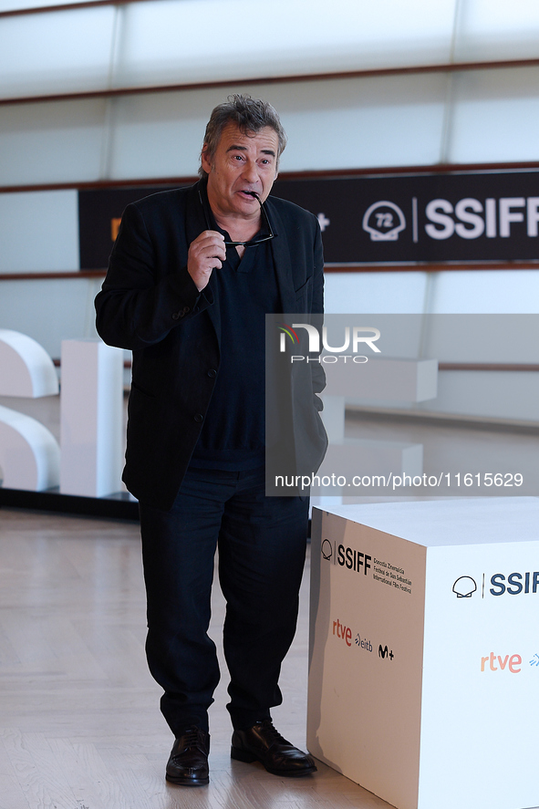 Eduard Fernandez attends the Photocall Marco during the 72nd San Sebastian International Film Festival in San Sebastian, Spain, on September...