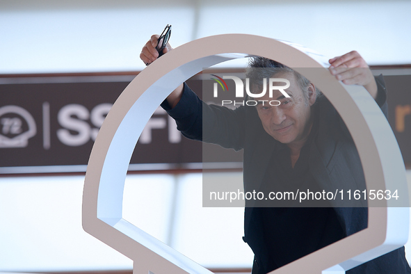 Eduard Fernandez attends the Photocall Marco during the 72nd San Sebastian International Film Festival in San Sebastian, Spain, on September...