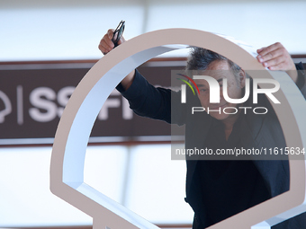 Eduard Fernandez attends the Photocall Marco during the 72nd San Sebastian International Film Festival in San Sebastian, Spain, on September...