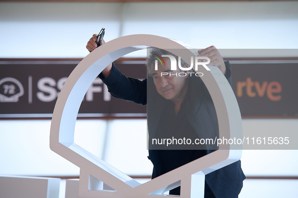 Eduard Fernandez attends the Photocall Marco during the 72nd San Sebastian International Film Festival in San Sebastian, Spain, on September...