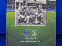 Everton Programme during the Premier League match between Everton and Crystal Palace at Goodison Park in Liverpool, England, on September 28...