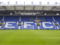 General view of Goodison Park during the Premier League match between Everton and Crystal Palace at Goodison Park in Liverpool, England, on...