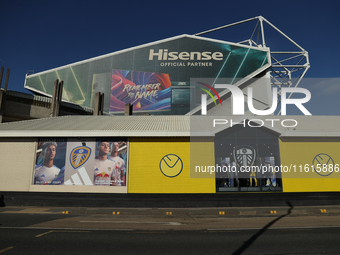 Elland Road before the Sky Bet Championship match between Leeds United and Coventry City at Elland Road in Leeds, United Kingdom, on Septemb...