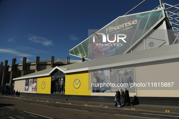 Elland Road before the Sky Bet Championship match between Leeds United and Coventry City at Elland Road in Leeds, United Kingdom, on Septemb...