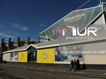 Elland Road before the Sky Bet Championship match between Leeds United and Coventry City at Elland Road in Leeds, United Kingdom, on Septemb...